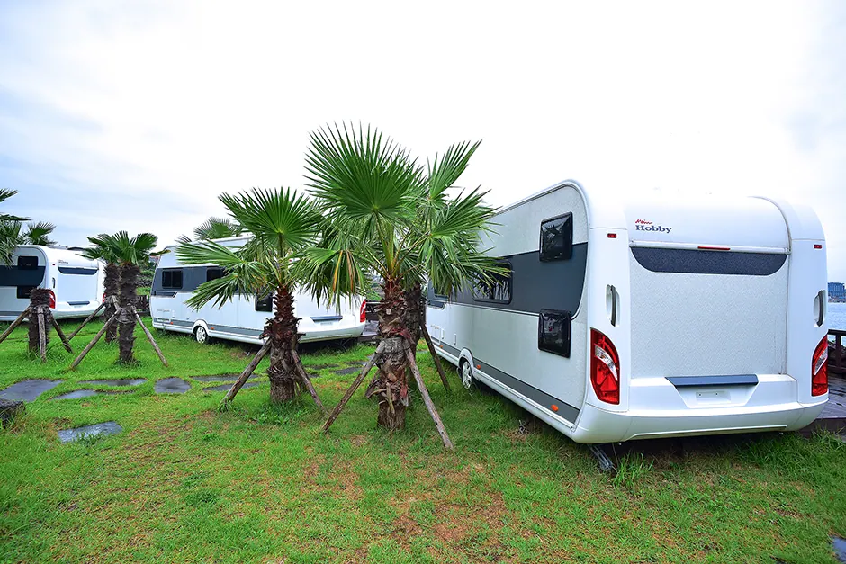 Jeju Platinum Caravan參觀空間全景 · 拍攝日期不詳的資料照片