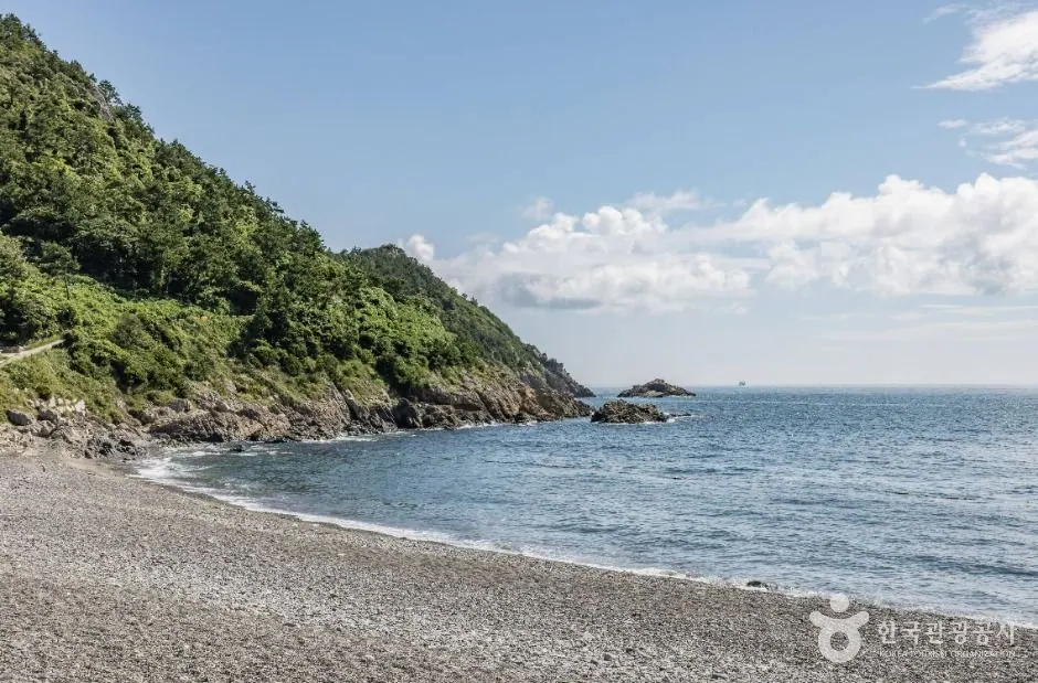 모진이몽돌해변 바다와 해안 풍경 · 촬영일 미상 자료사진