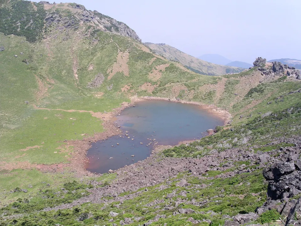 한라산 백록담