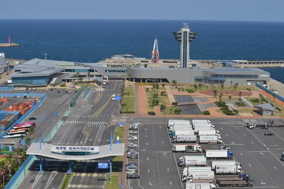 제주항 국제여객터미널 전경